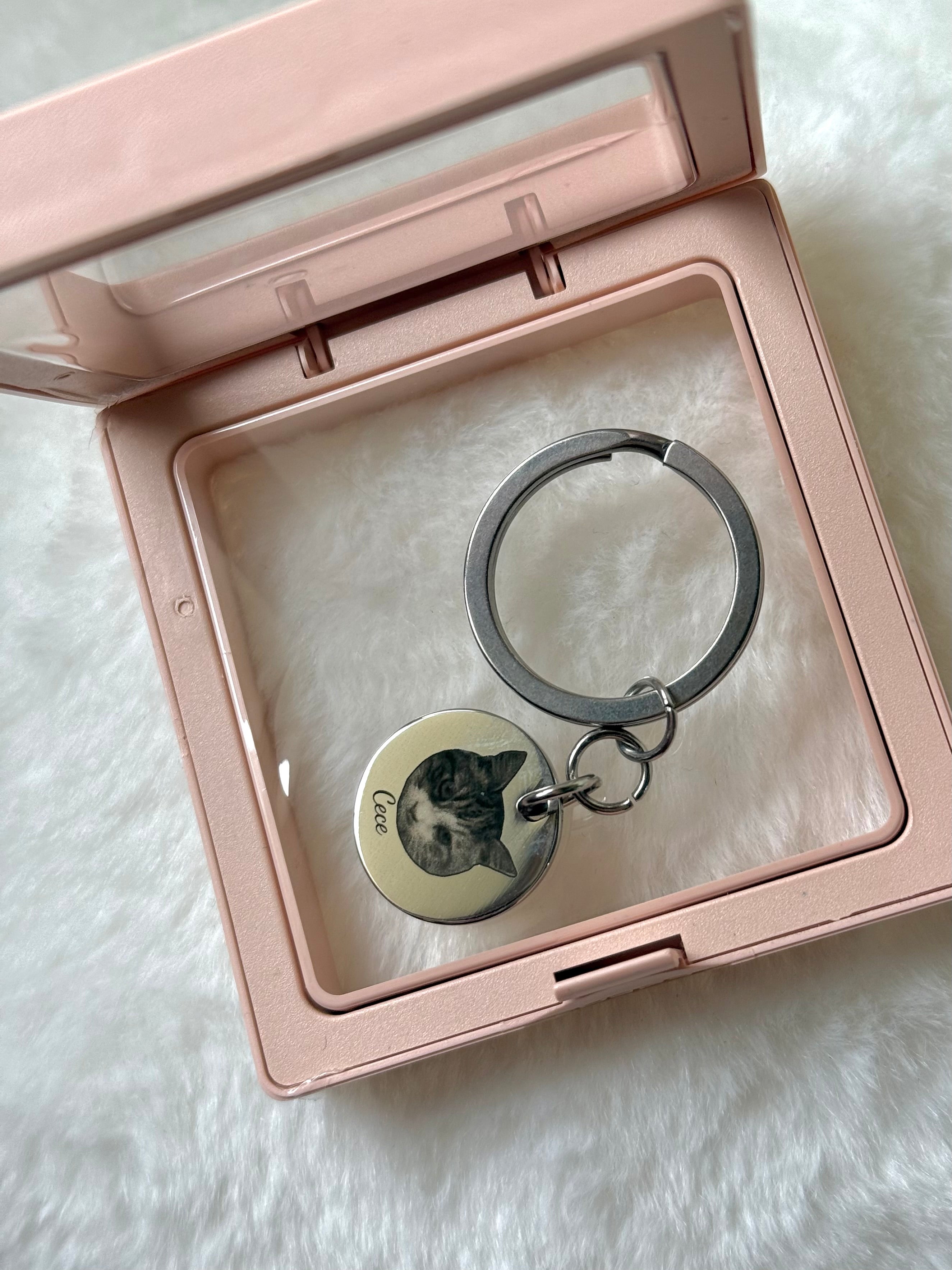 Il Tuo Pet Sempre con Te - Portachiavi Personalizzato CandyPup™