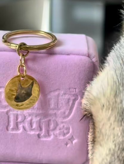 Il Tuo Pet Sempre con Te - Portachiavi Personalizzato CandyPup™