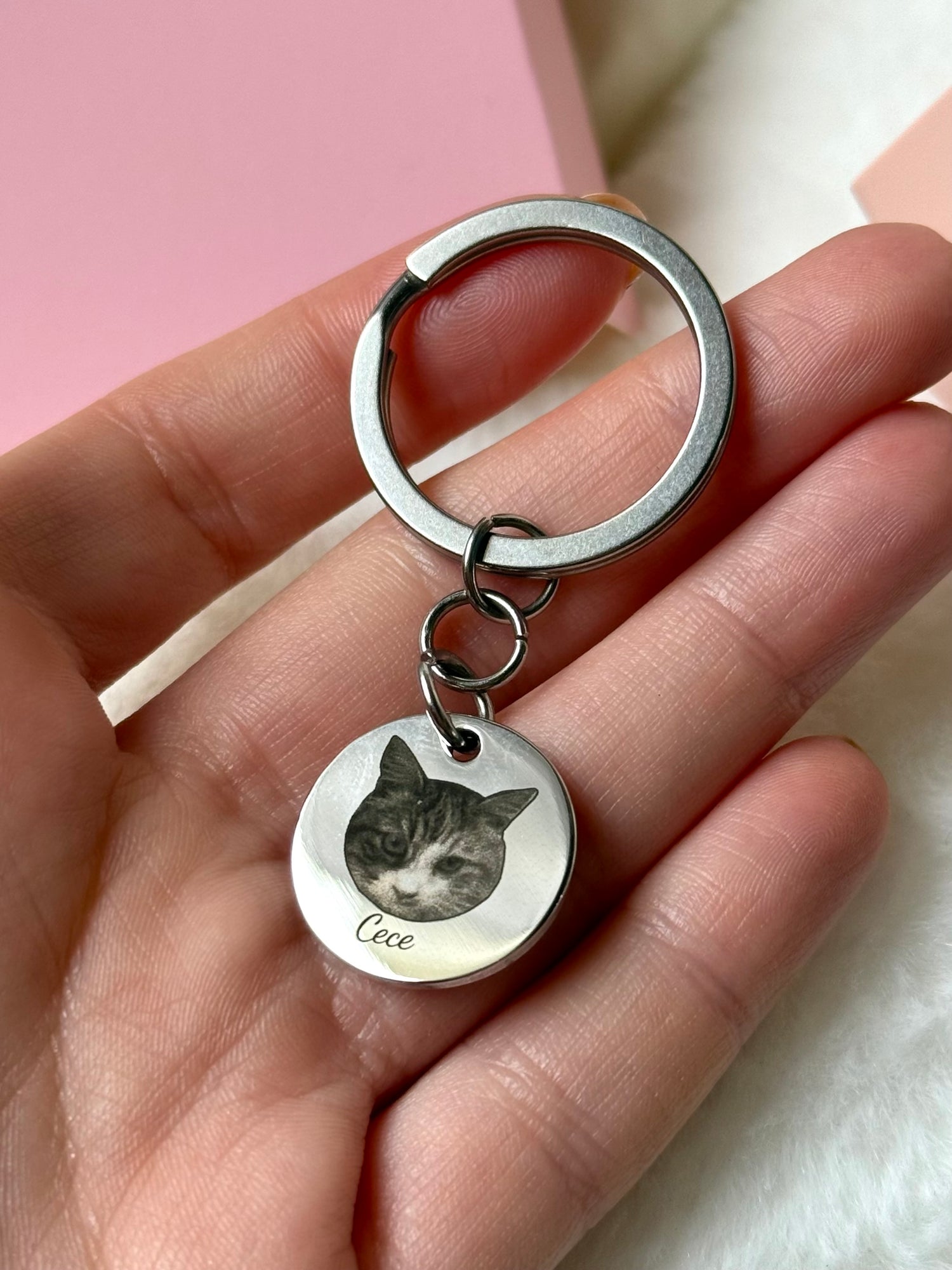 Il Tuo Pet Sempre con Te - Portachiavi Personalizzato CandyPup™